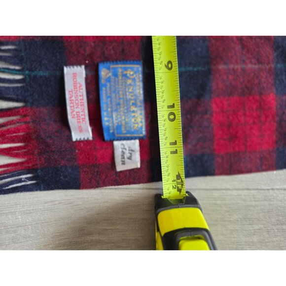 Pendleton Pure Virgin Wool Robinson Dress Tartan Scarf - Picture 6 of 6